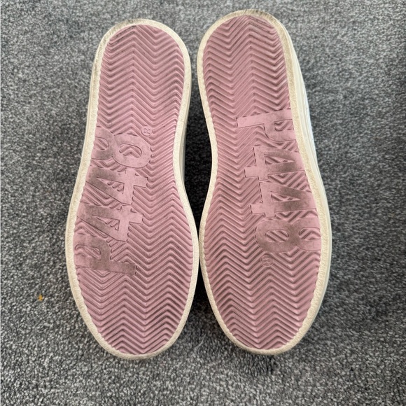 P448 Cream with Rose and Silver Trims Shoes Made in Italy Size 36 - Picture 13 of 13